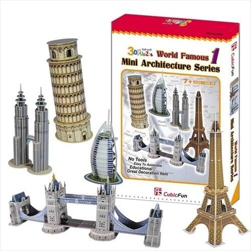 Puzzle 3D mini Architektura 99