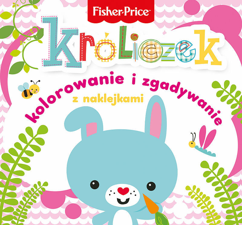 Fisher Price Kolorowanka podłogowa Króliczek