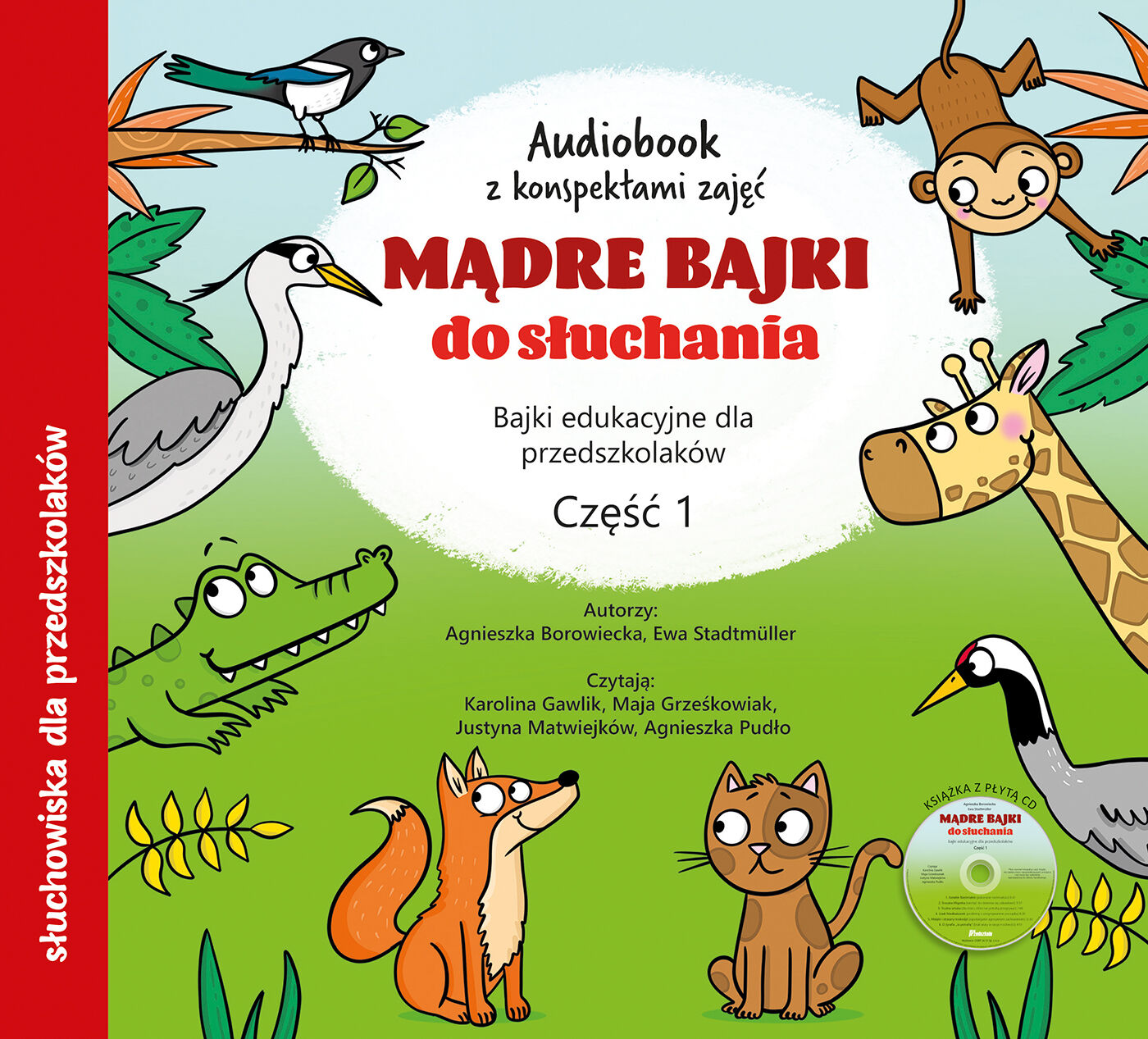 Mądre bajki do słuchania cz. 1. Audiobook CD + konspekty