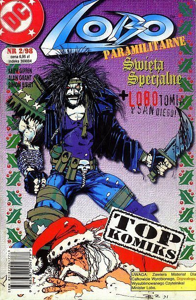Top Komiks - 2 - (2/1998) Lobo: Paramilitarne święta specjalne + Lobotomia z San Diego