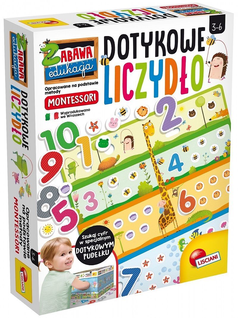 Montessori Plus Zabawa i edukacja Dotykowe liczydło