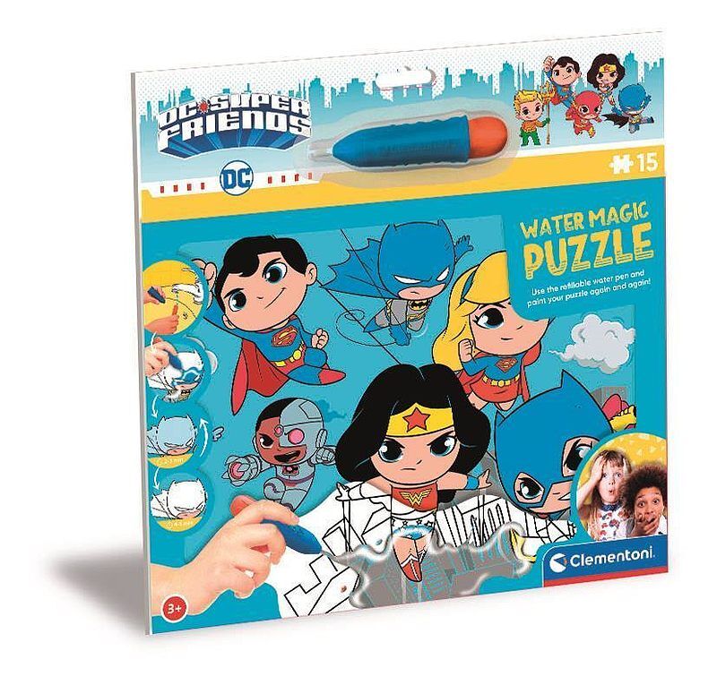 Puzzle 15 water magic dc super friends 22243