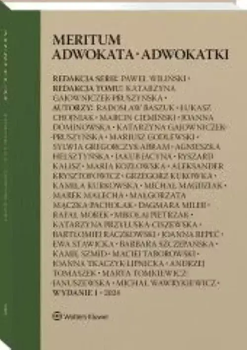 Meritum Adwokata Adwokatki