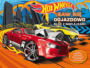 Hot Wheels Baw się odjazdowo. Blok z naklejkami