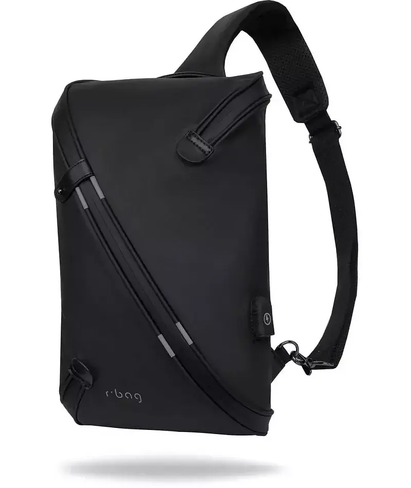 Plecak męski na jedno ramię r-bag depo black