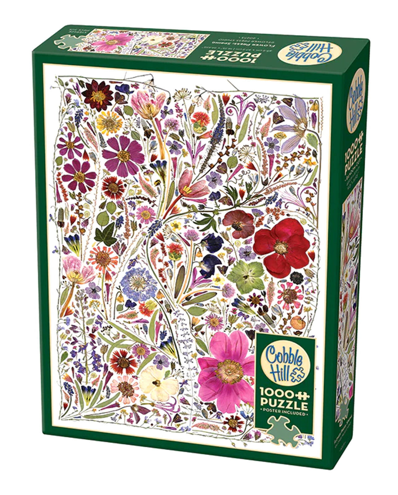 Puzzle 1000 Prasowane kwiaty Wiosna 113001