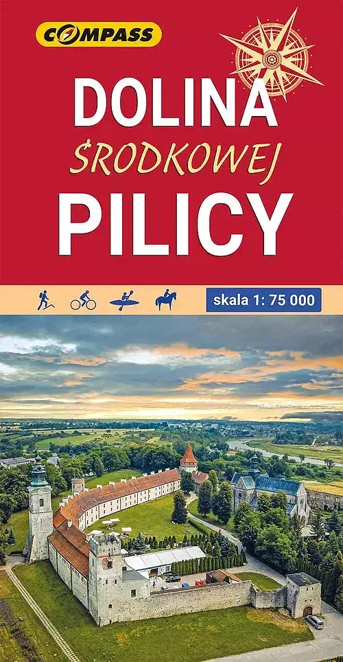 Dolina Środkowej Pilicy. Mapa turystyczna w skali 1:75 000