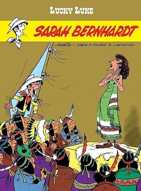 Lucky Luke - 50 - Sarah Bernhardt (wyd. 2016)