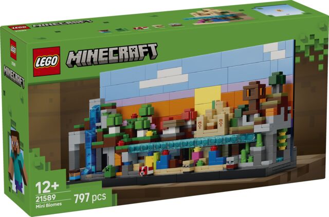 LEGO Minecraft Minibiomy 21589