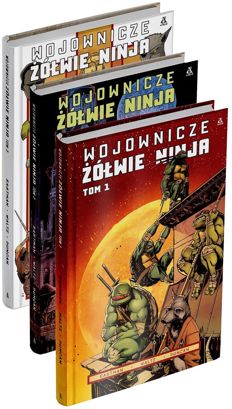 Wojownicze Żółwie Ninja - tomy 1-3