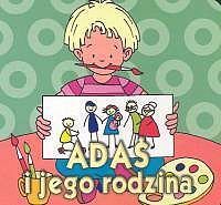 Książeczka Gąbka - Adaś i jego rodzina