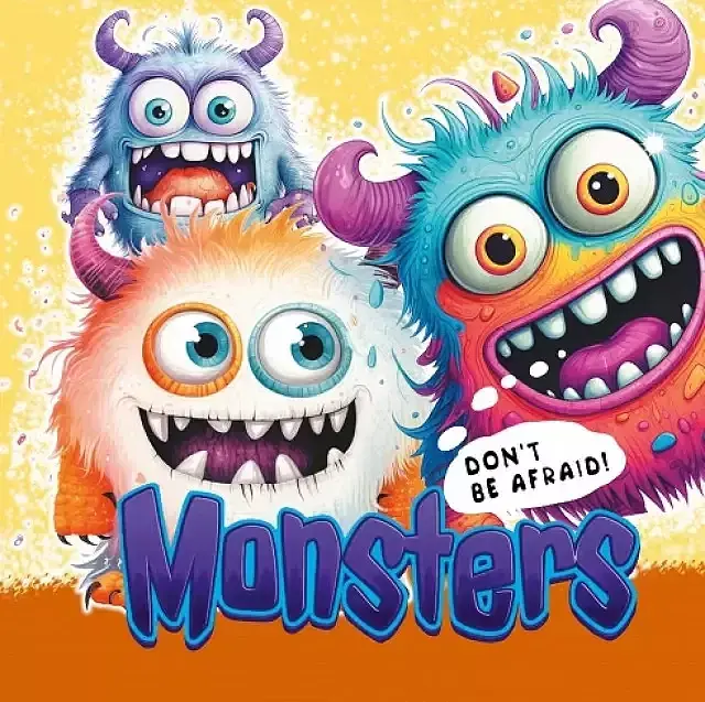 Kolorowanka usztywniana monsters potwory