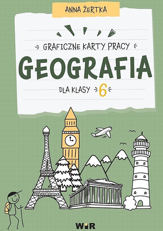 Geografia graficzne karty pracy dla klasy 6