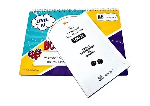 Fun Grammar Board Games Level A1