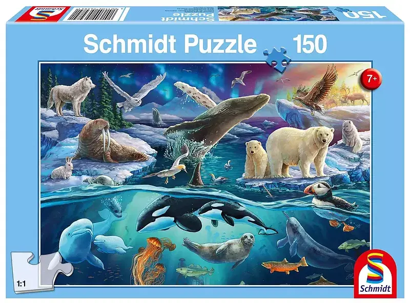 Puzzle 150 arktyczne zwierzęta 112715