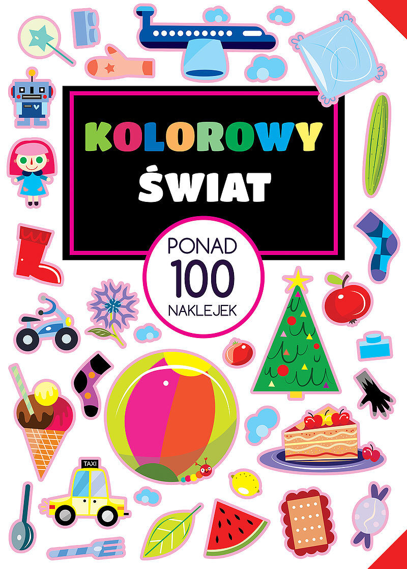 Ponad 100 naklejek. Kolorowy świat