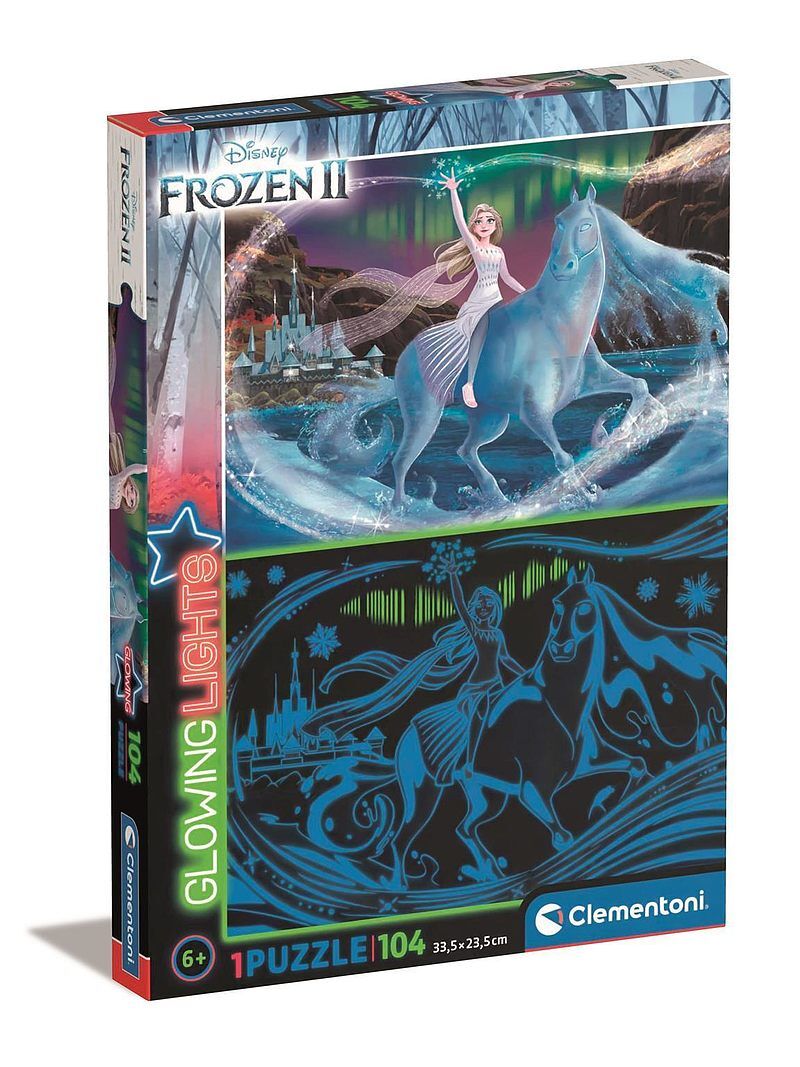 Puzzle glowing 104 frozen 2 27548