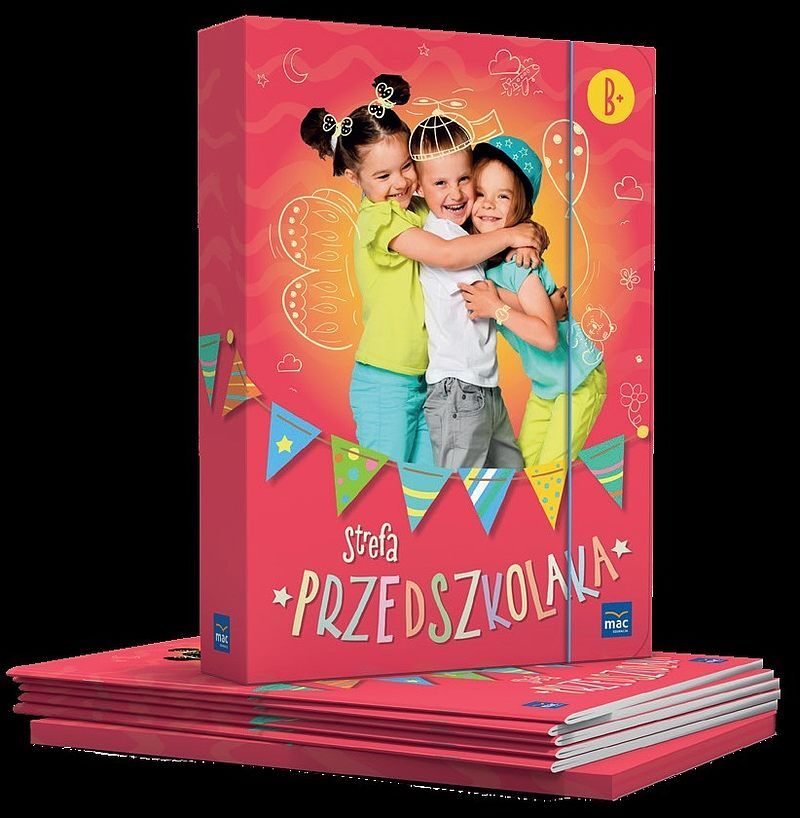 Pakiet strefa przedszkolaka poziom b+ sześciolatek