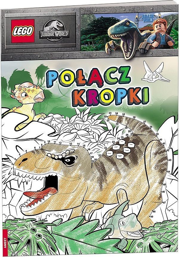 Lego jurassic world połącz kropki scps-6201