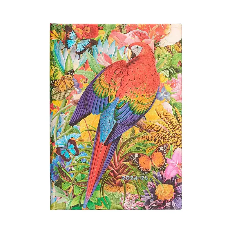 Kalendarz Paperblanks 2024/2025 Tropical Garden Midi Tygodniowy