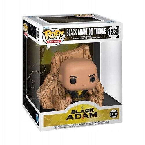 Funko dc Black Adam black adam on throne