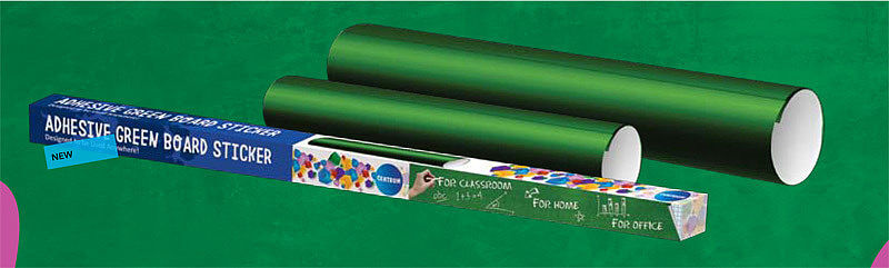 Tablica samoprzylepna w rolce zielona a2 (420mm x 594mm) 0,12mm