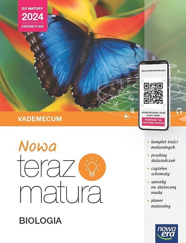 Teraz matura 2023 biologia vademecum zakres rozszerzony 2023/24