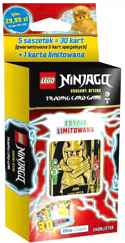 Lego ninjago trading card game seria 9 ekoblister
