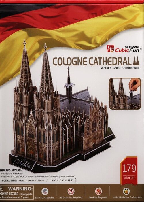 Puzzle 3D Katedra w Kolonii