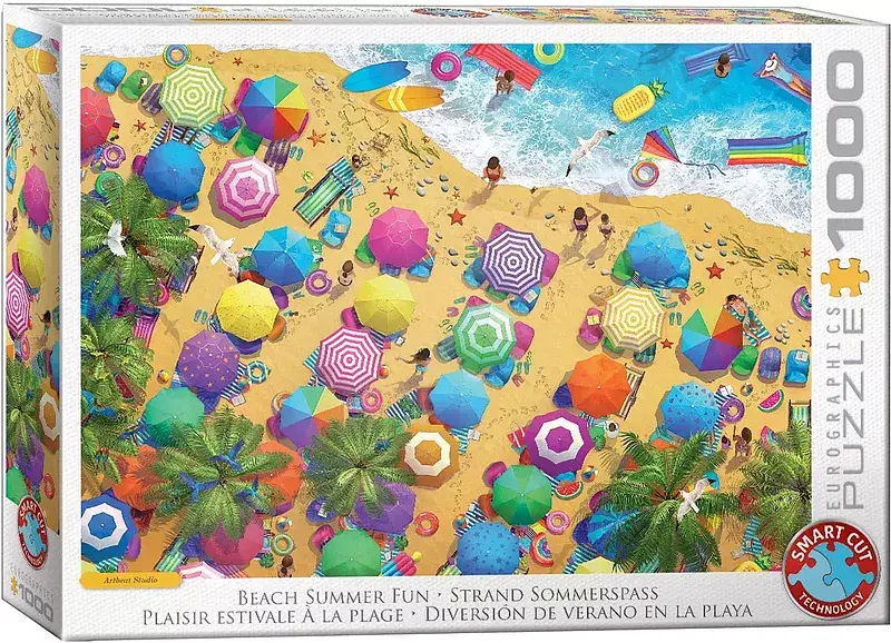 Puzzle 1000 beach summer fun 6000-5871