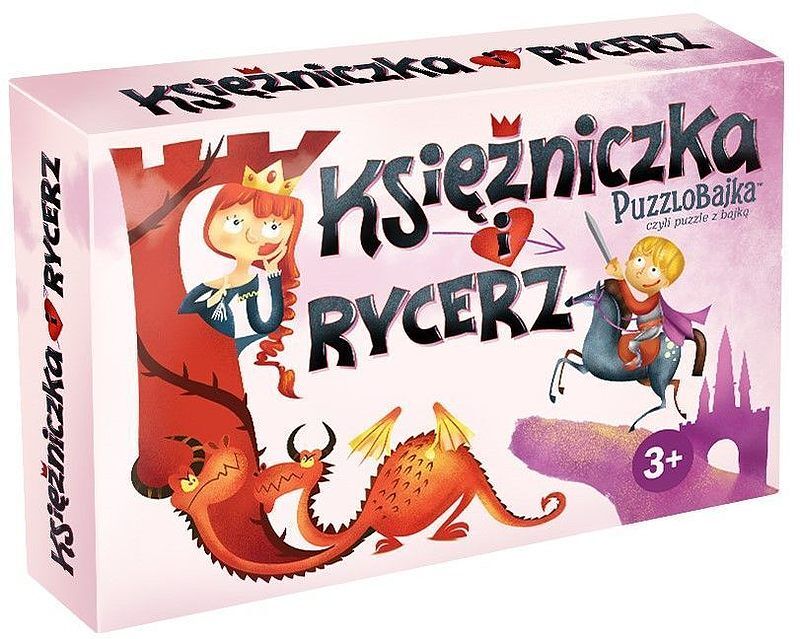 Puzzlobajka księżniczka i rycerz