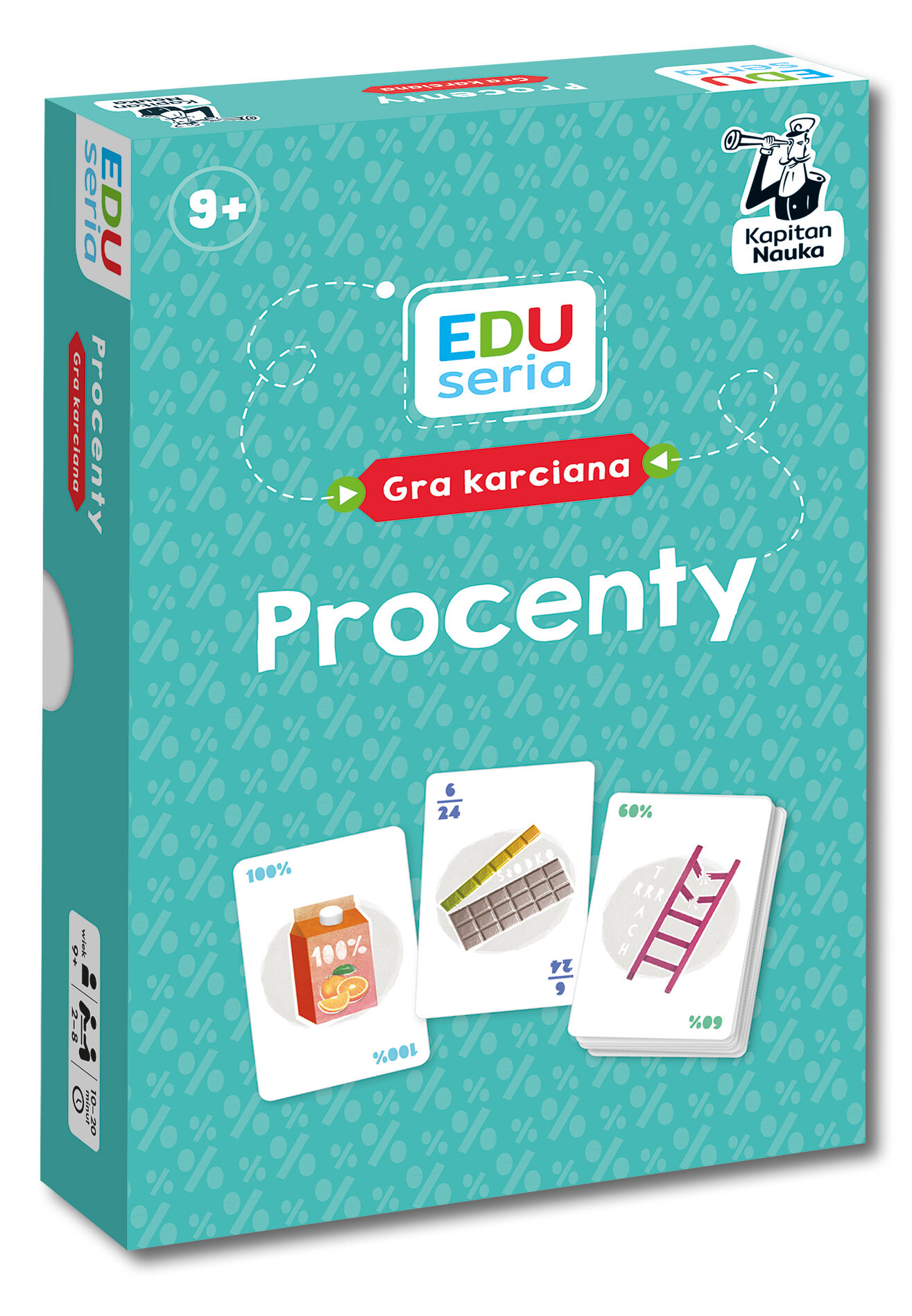 EDUseria. Procenty. Gra karciana. Kapitan Nauka