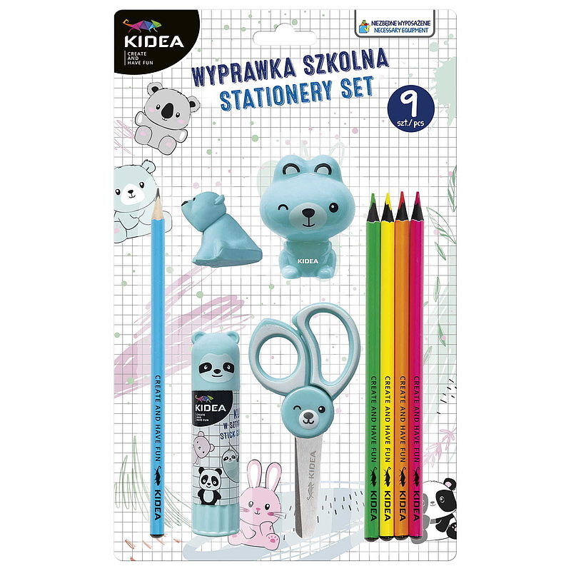 Wyprawka szkolna kidea miś