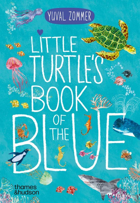 Little Turtle's Book of the Blue wer. angielska