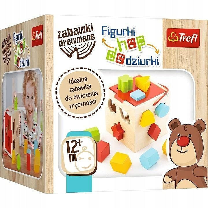 Zabawka drewniana jump in the box 61692