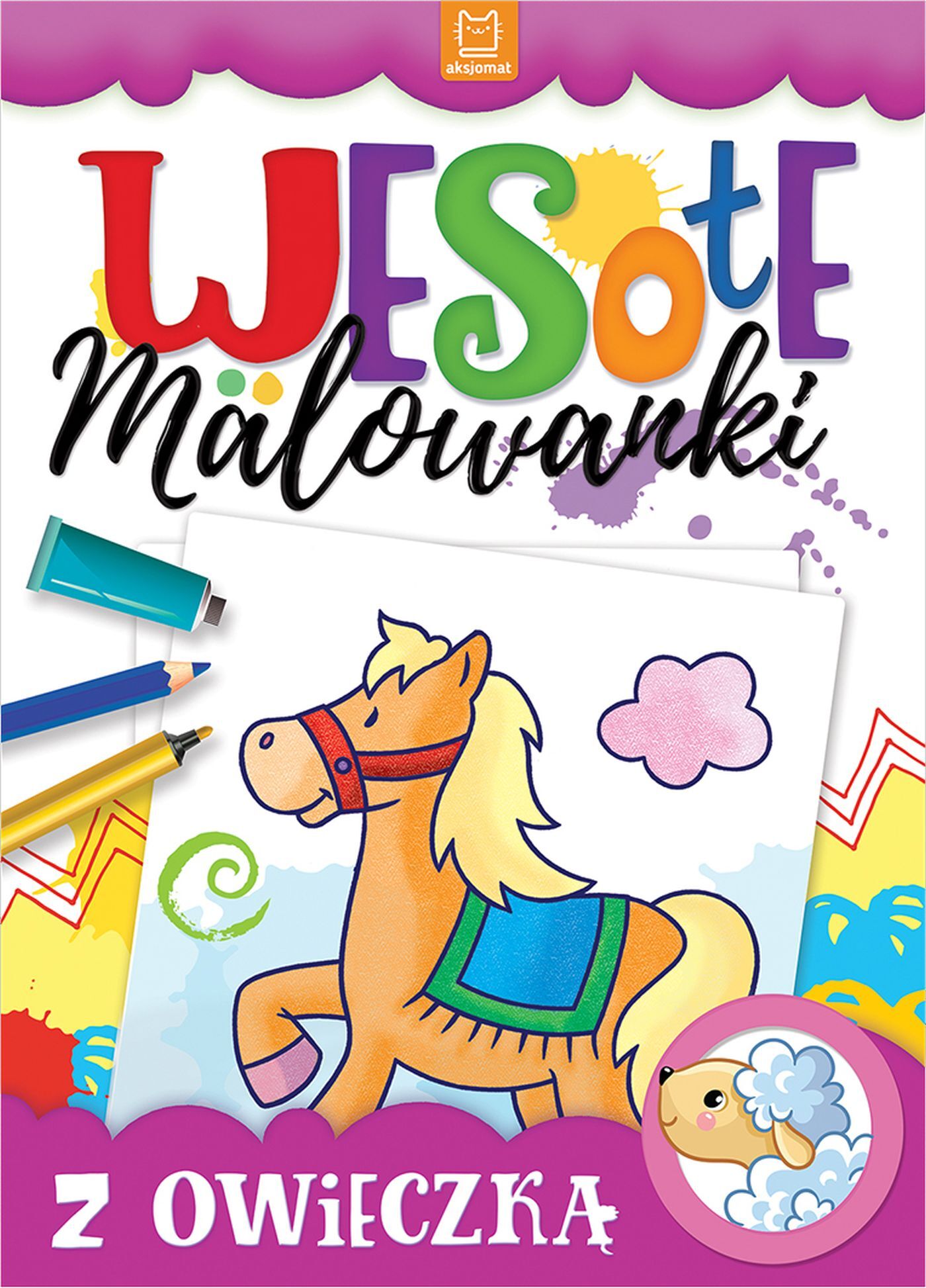 Wesołe malowanki z owieczką