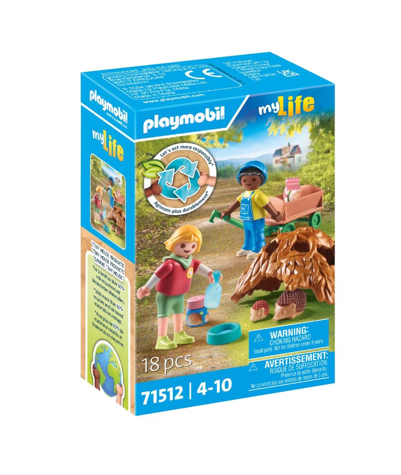 Playmobil Opieka nad jeżami 71512