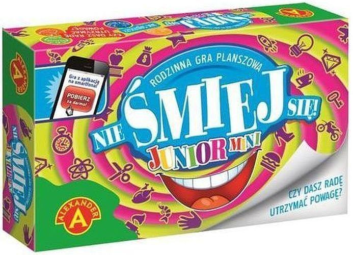 Gra nie śmiej się! wersja junior mini