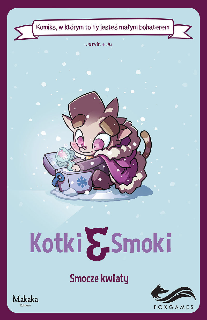 Komiksy paragrafowe -  Kotki i smoki: Smocze kwiaty