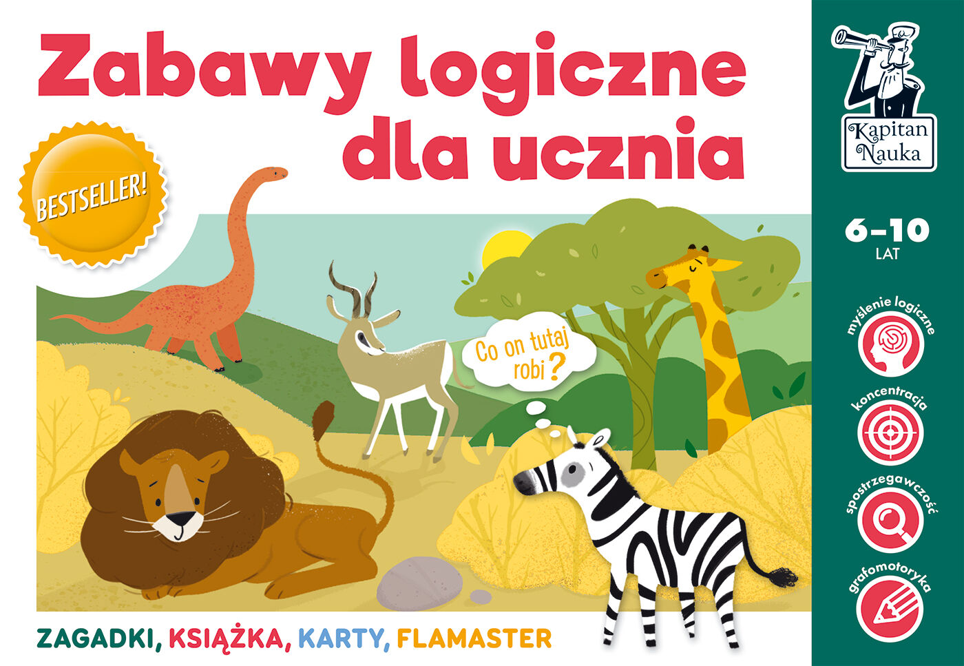 Zabawy logiczne dla ucznia. Kapitan Nauka