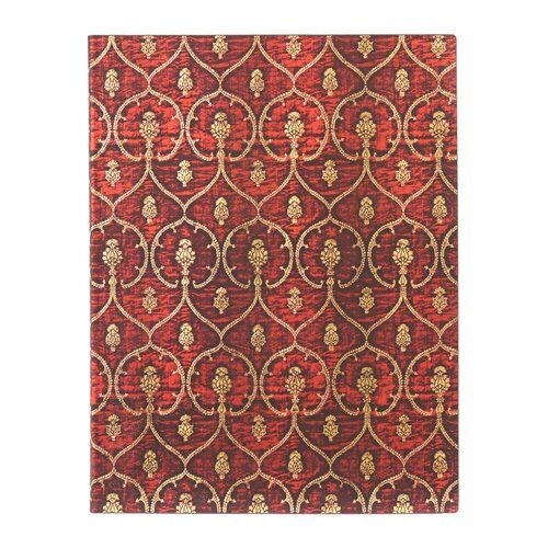 Notatnik w linie Paperblanks Red Velvet Ultra Flexi