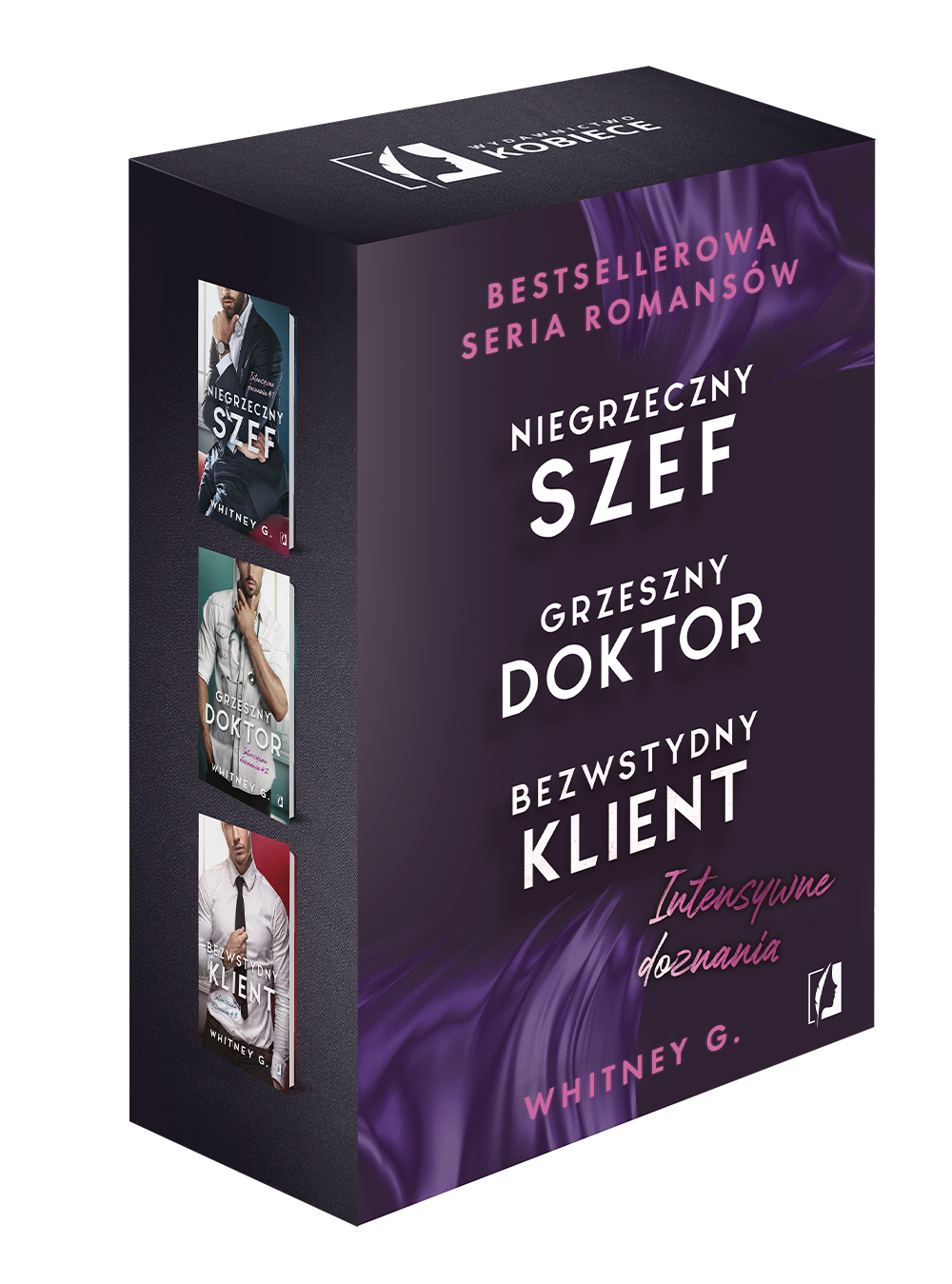 Pakiet Intensywne doznania. Niegrzeczny szef, Grzeszny doktor, Bezwstydny klient