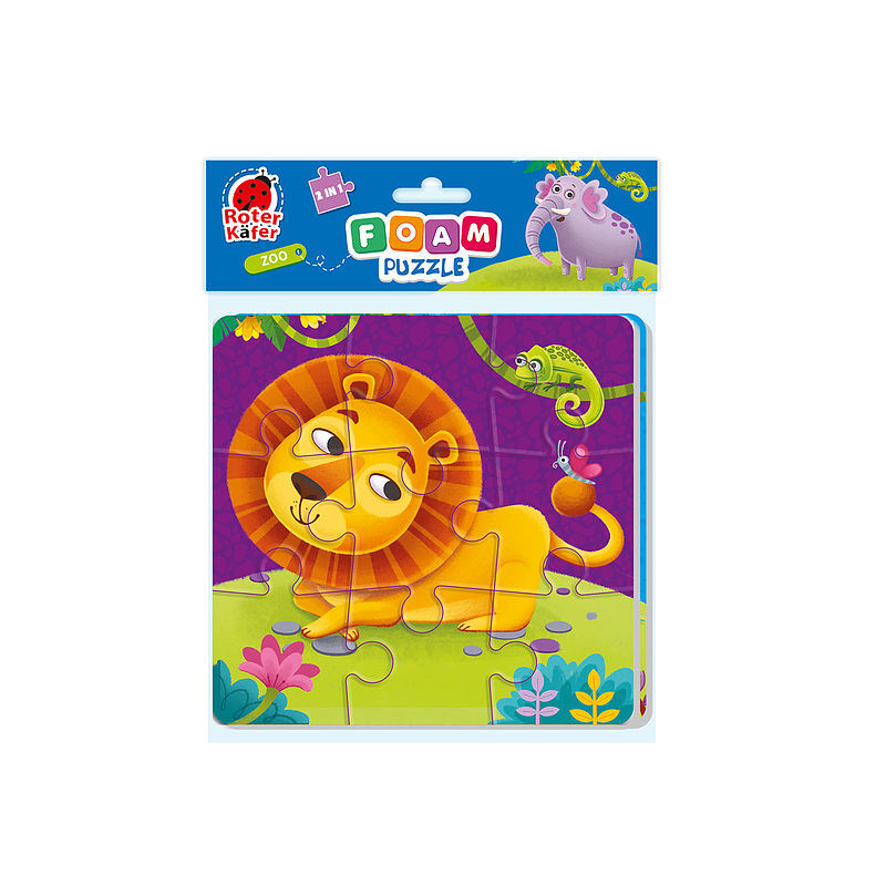 Puzzle 2w1 zoo rk6050-05