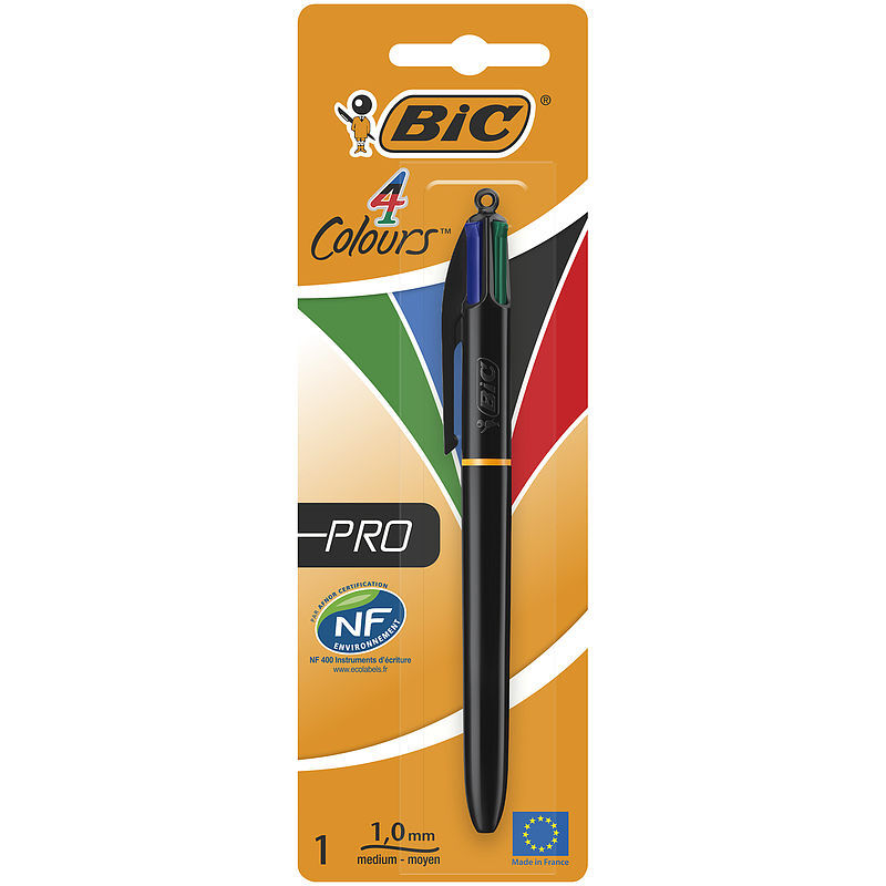Długopis bic 4 colours pro mix ast blister 1szt