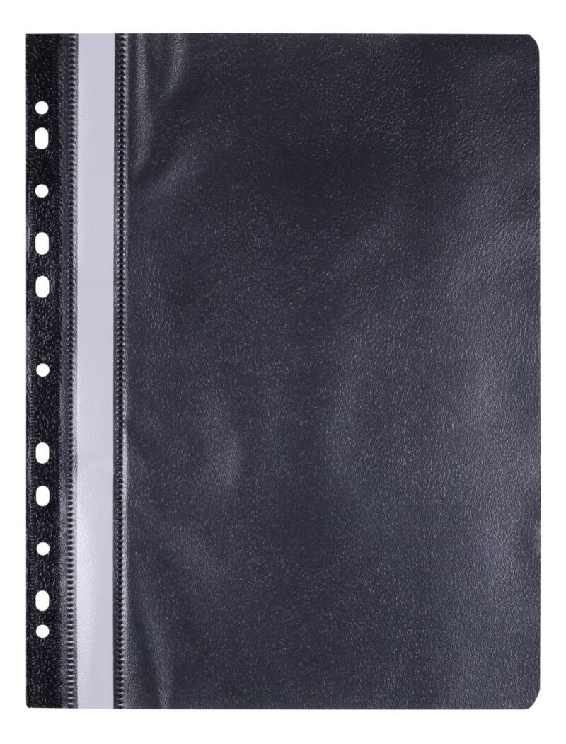 Paczka skoroszyt A4 Office Products PP miękki  wpinany czarny 25 sztuk