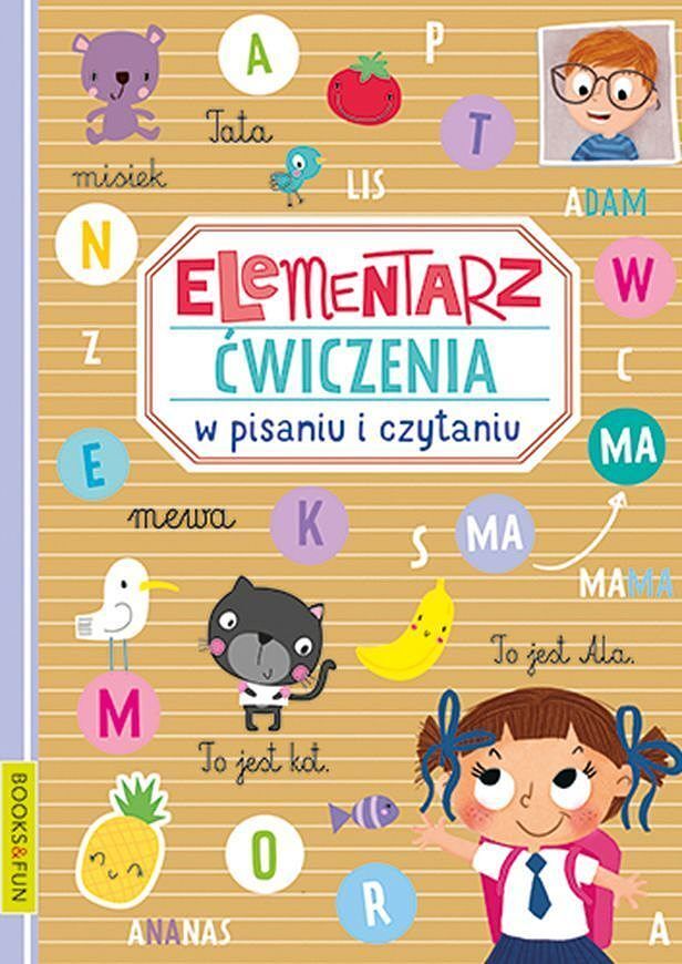 Kolorowy elementarz w pisaniu i czytaniu