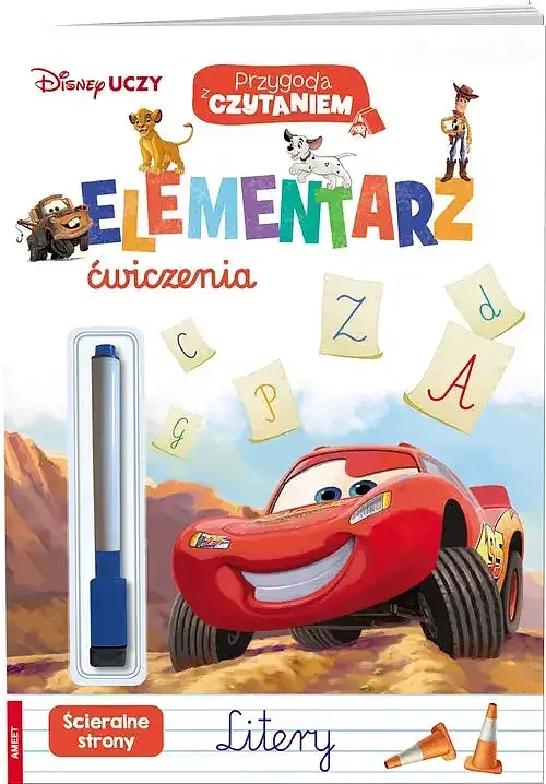 Disney Uczy Przygoda z Czytaniem Elementarz Ćwiczenia