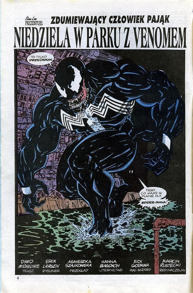 Spider-Man (TM-Semic) - 28 - (10/1992) Niedziela w parku z Venomem / Podejść zwierza