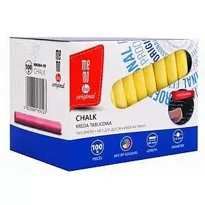 Kreda tablicowa memobe kolorowa 100 szt