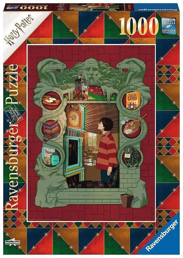Puzzle 2d 1000 harry potter w rodzinie weasleyów 16516